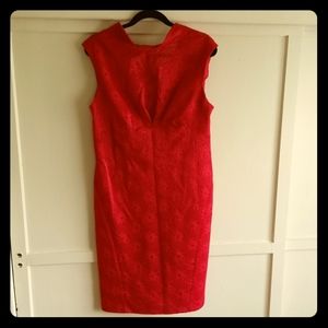 Red dress